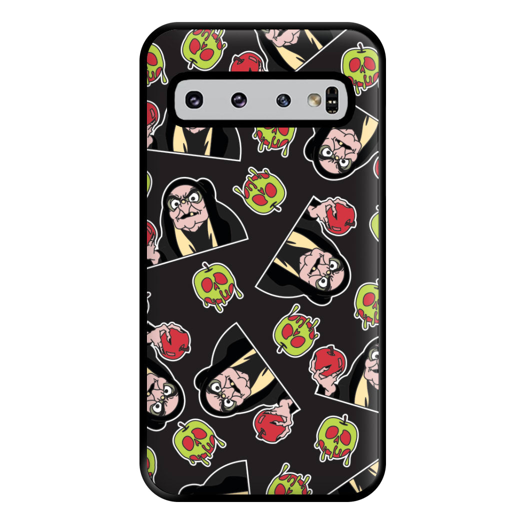 Witch Pattern Phone Case for Galaxy S10 Plus