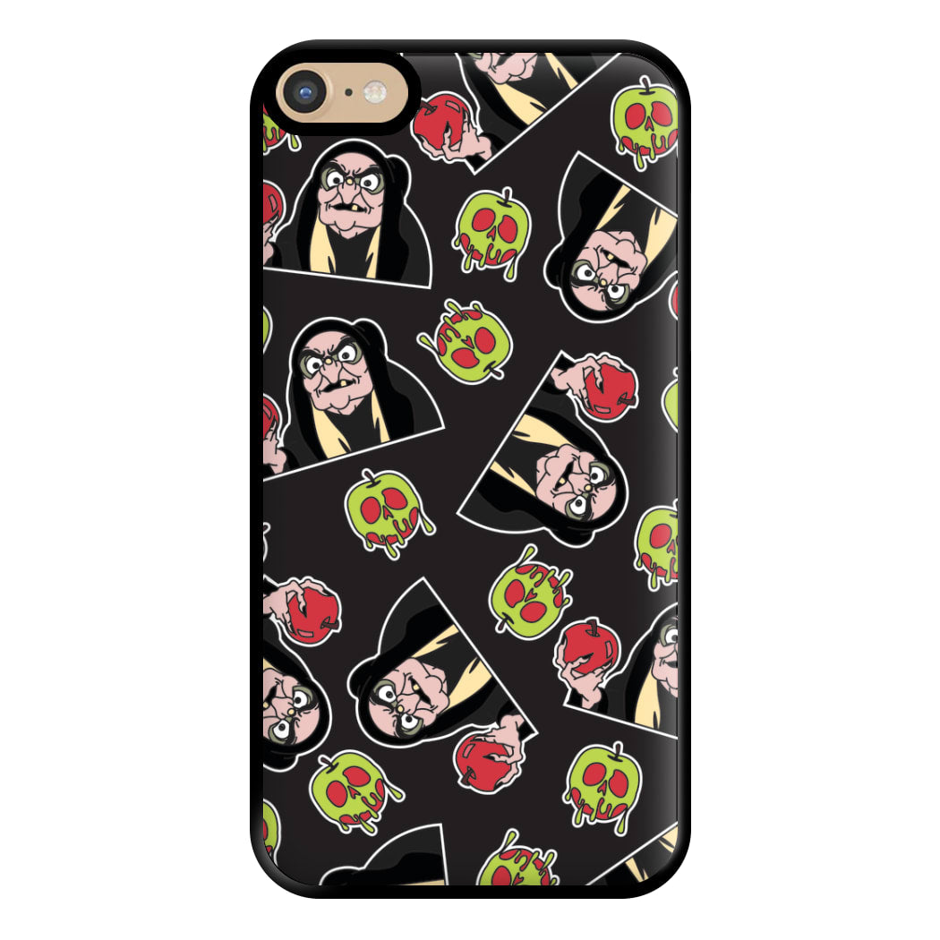 Witch Pattern Phone Case for iPhone 6 Plus / 7 Plus / 8 Plus