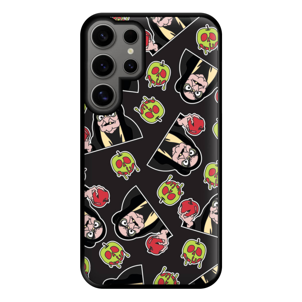 Witch Pattern Phone Case for Galaxy S24 Ultra