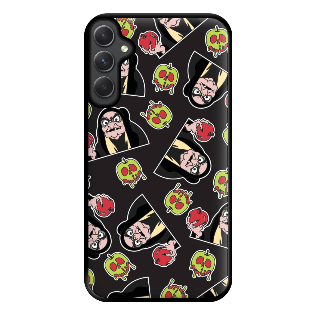 Witch Pattern Phone Case for Galaxy A54