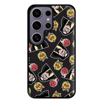 Witch Pattern Phone Case for Galaxy S25 Ultra