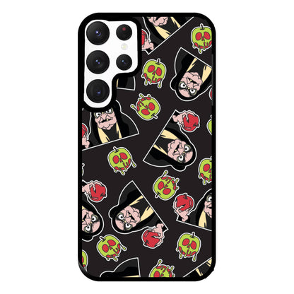 Witch Pattern Phone Case for Galaxy S22 Ultra