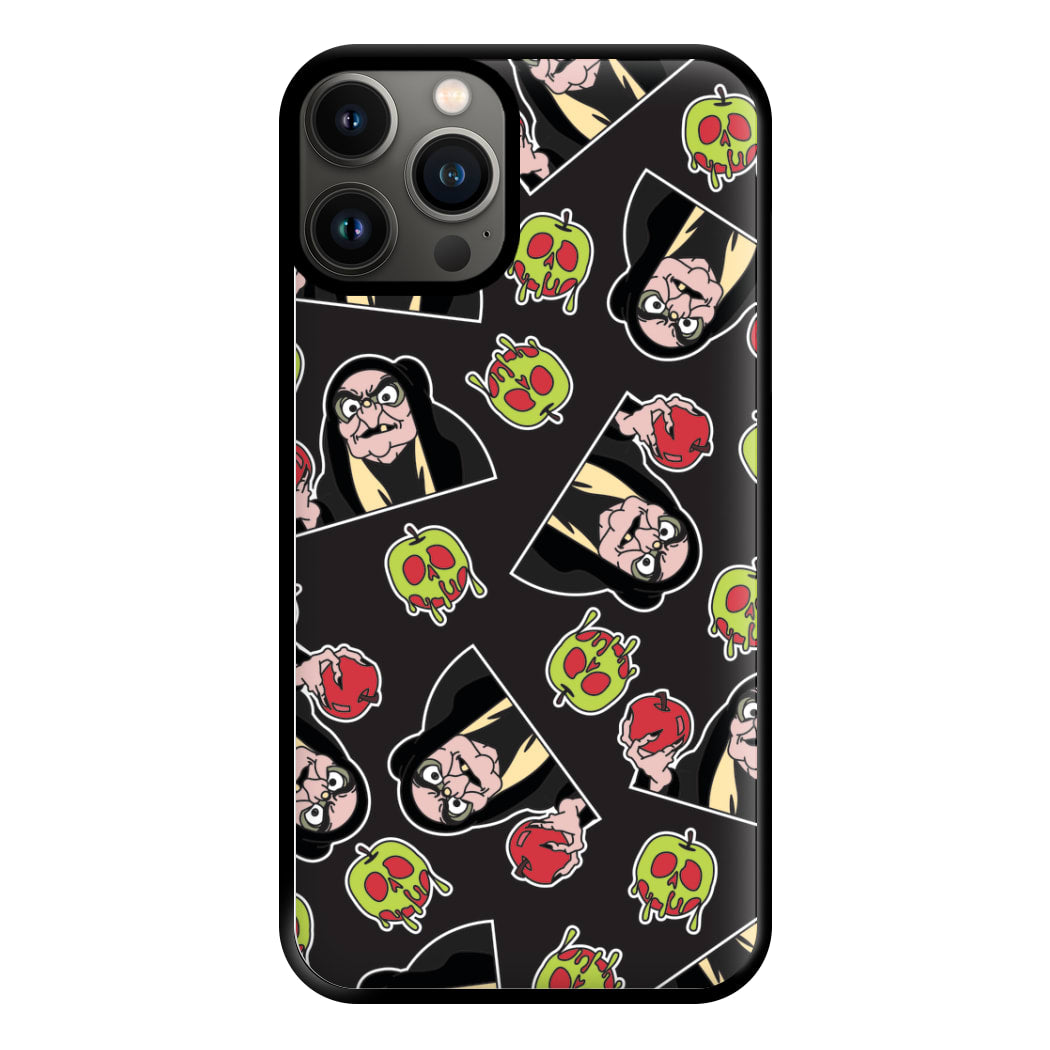 Witch Pattern Phone Case for iPhone 13 Pro Max