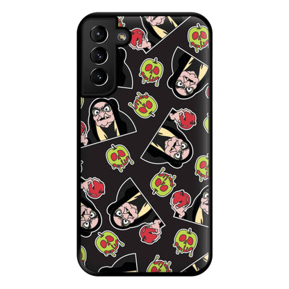 Witch Pattern Phone Case for Galaxy S21 Plus