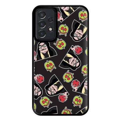 Witch Pattern Phone Case for Galaxy A52 / A52s