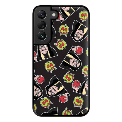 Witch Pattern Phone Case for Galaxy S22 Plus