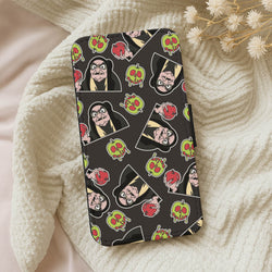 Witch Pattern Wallet Phone Case