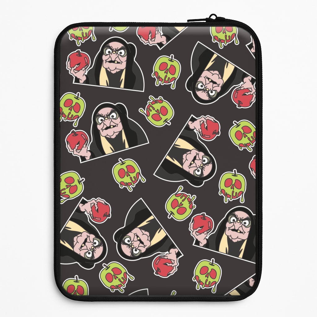 Witch Pattern Laptop Sleeve