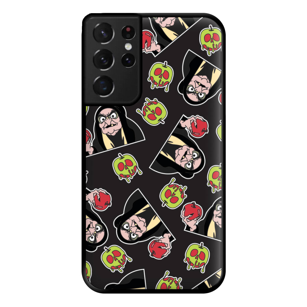 Witch Pattern Phone Case for Galaxy S21 Ultra