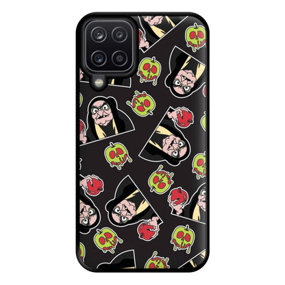 Witch Pattern Phone Case for Galaxy A12