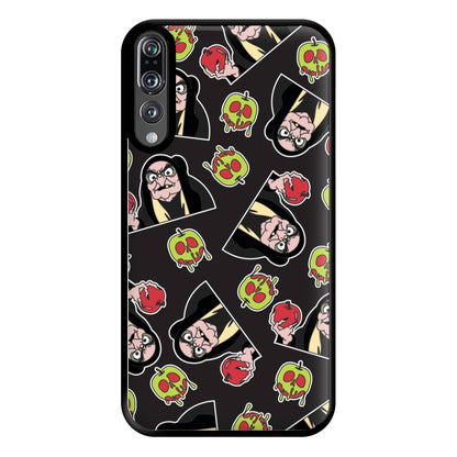 Witch Pattern Phone Case for Huawei P20 Pro