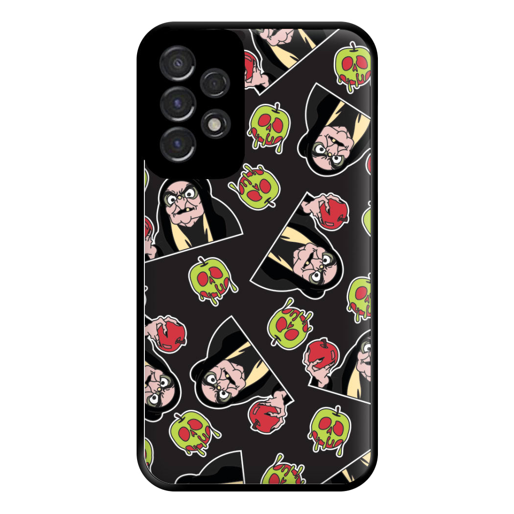 Witch Pattern Phone Case for Galaxy A53