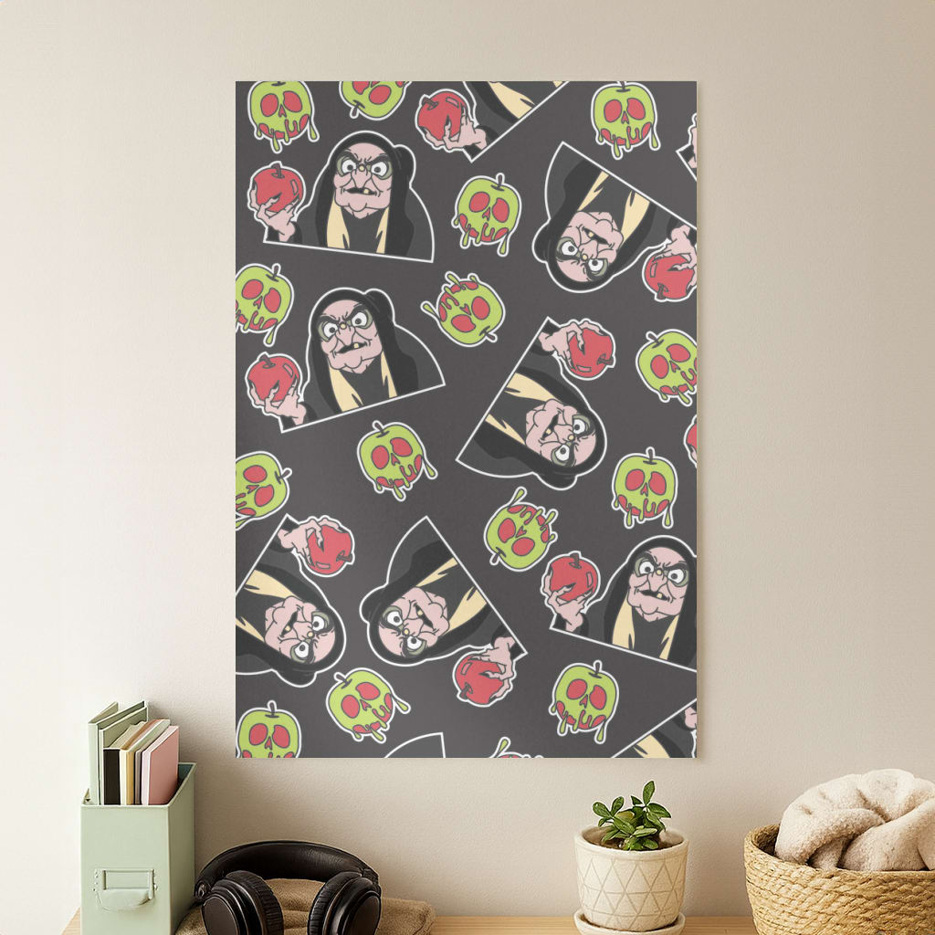 Witch Pattern Poster