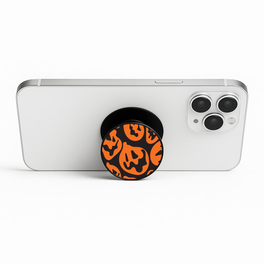 Pumpkin Pattern Phone Stand
