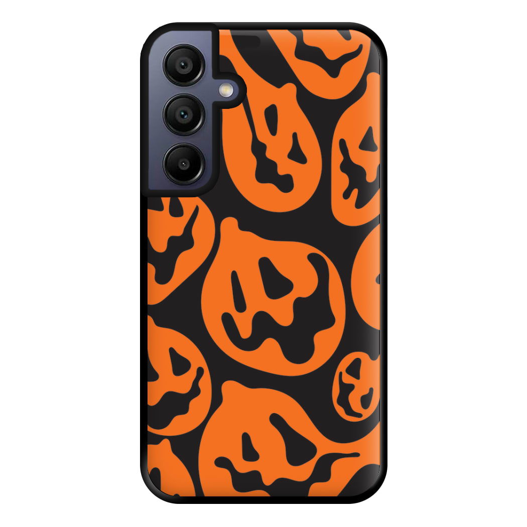 Pumpkin Pattern Phone Case for Galaxy A15