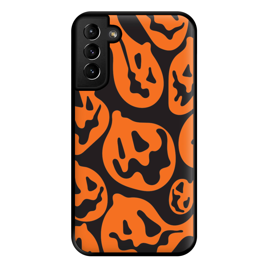 Pumpkin Pattern Phone Case for Galaxy S21 Plus