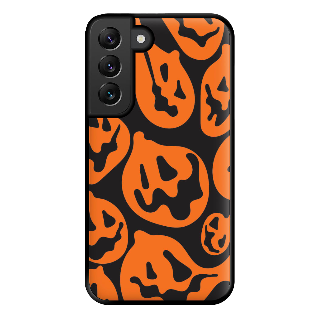 Pumpkin Pattern Phone Case for Galaxy S22 Plus