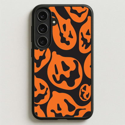 Pumpkin Pattern Phone Case for Galaxy S25FE