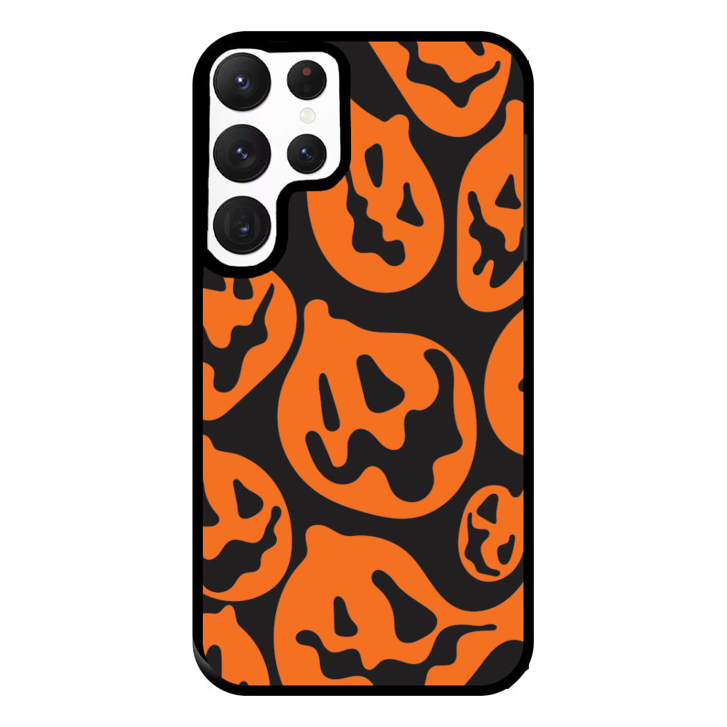 Pumpkin Pattern Phone Case for Galaxy S22 Ultra