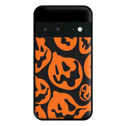 Pumpkin Pattern Phone Case for Google Pixel 6a