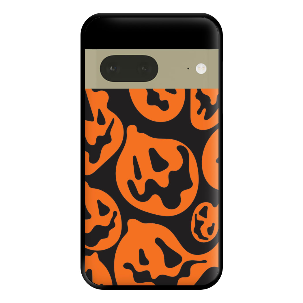 Pumpkin Pattern Phone Case for Google Pixel 7a