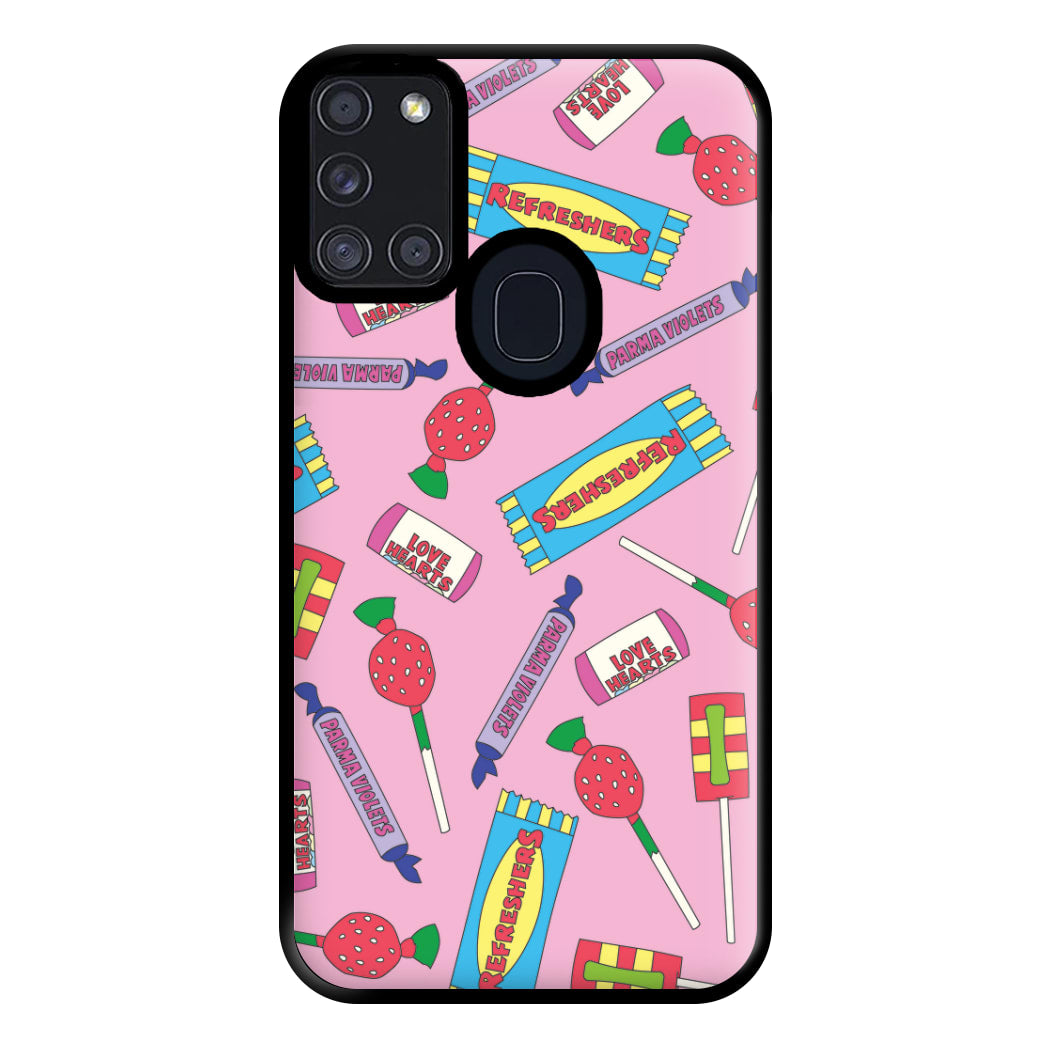 Trick Or Treat Sweets Phone Case for Galaxy A21s