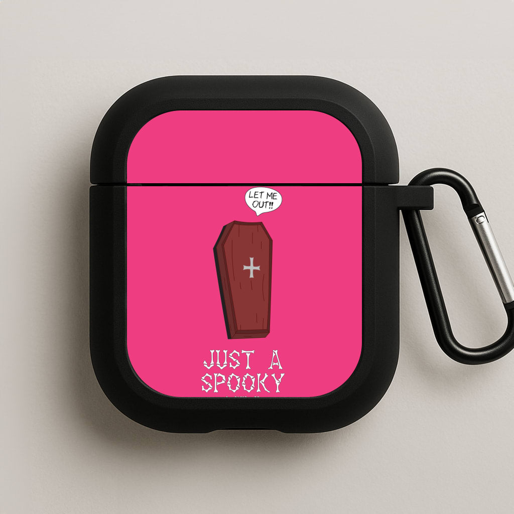 Just A Spooky Girl AirPods Case