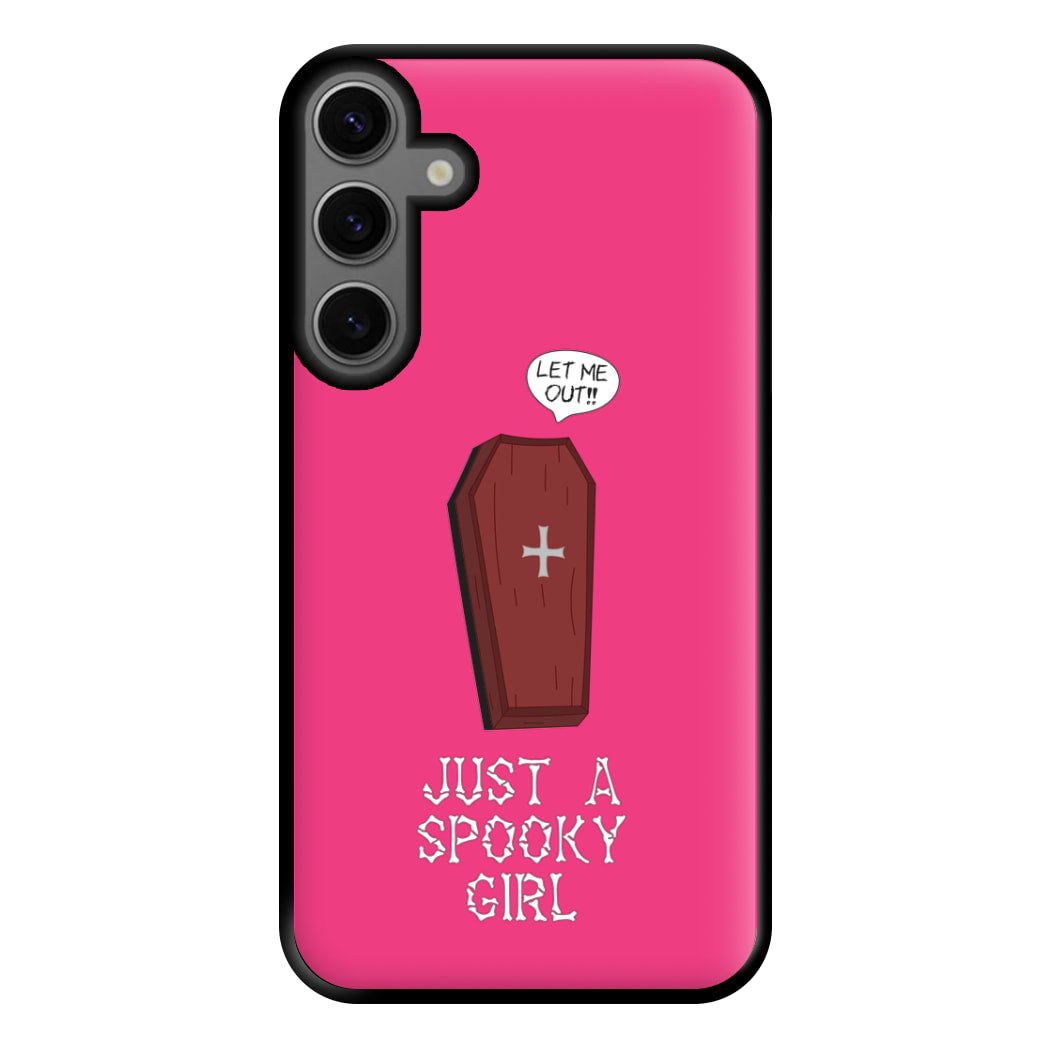 Just A Spooky Girl Phone Case for Galaxy S23FE