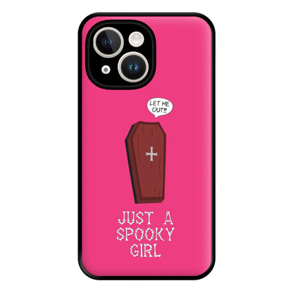 Just A Spooky Girl Phone Case for iPhone 14 Plus