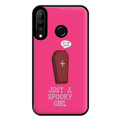 Just A Spooky Girl Phone Case for Huawei P30 Lite