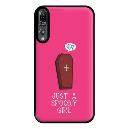 Just A Spooky Girl Phone Case for Huawei P20 Pro