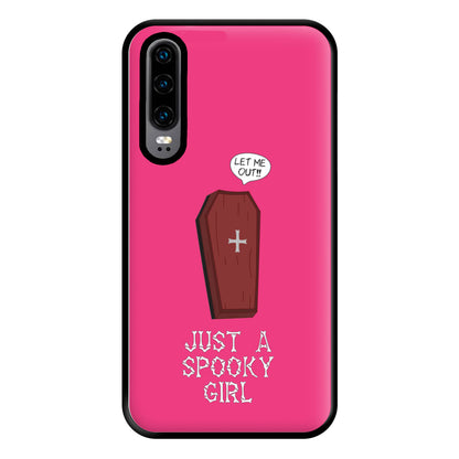 Just A Spooky Girl Phone Case for Huawei P30