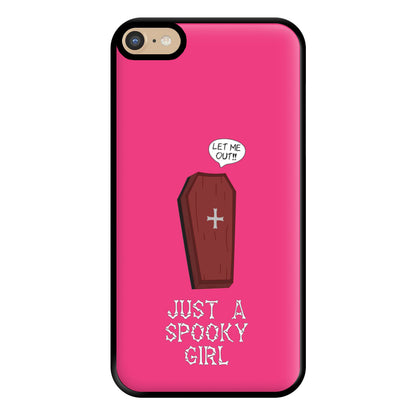 Just A Spooky Girl Phone Case for iPhone 6 Plus / 7 Plus / 8 Plus