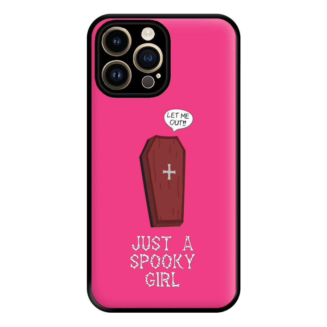 Just A Spooky Girl Phone Case for iPhone 14 Pro Max