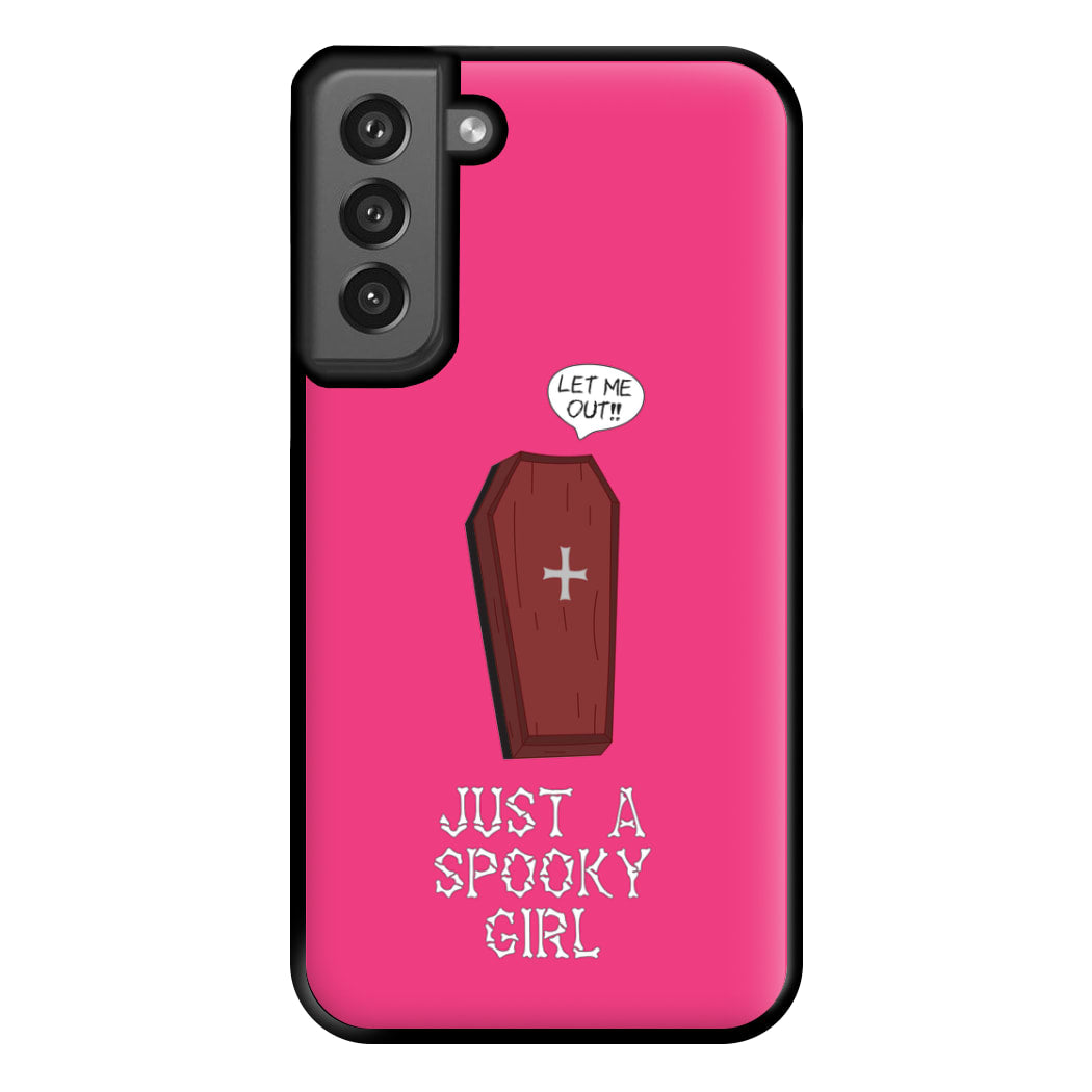 Just A Spooky Girl Phone Case for Galaxy S21FE