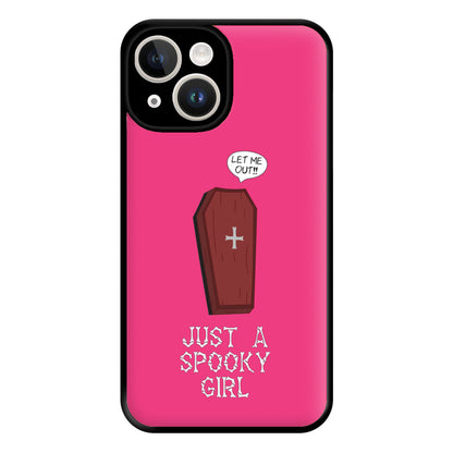 Just A Spooky Girl Phone Case for iPhone 14