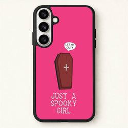 Just A Spooky Girl Phone Case for Galaxy S26 Plus