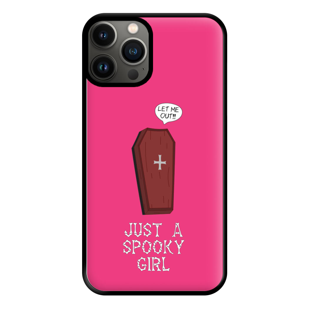 Just A Spooky Girl Phone Case for iPhone 11 Pro Max