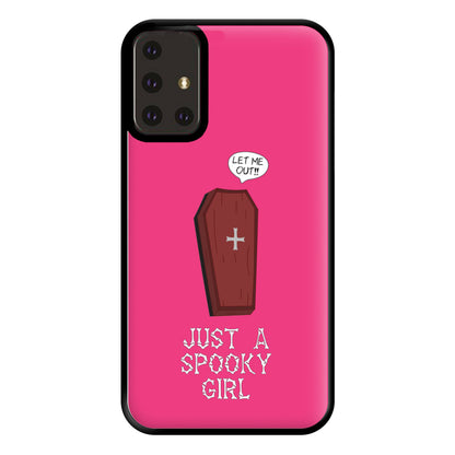 Just A Spooky Girl Phone Case for Galaxy A71