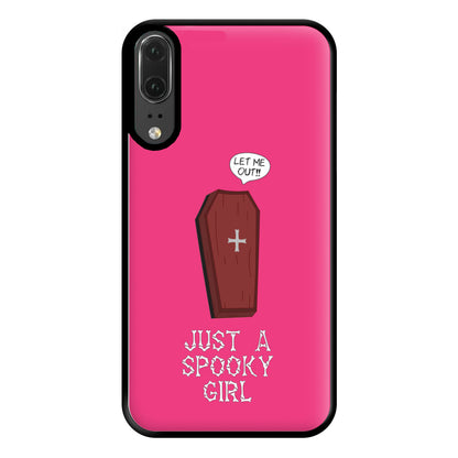 Just A Spooky Girl Phone Case for Huawei P20