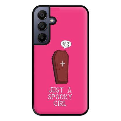 Just A Spooky Girl Phone Case for Galaxy A15