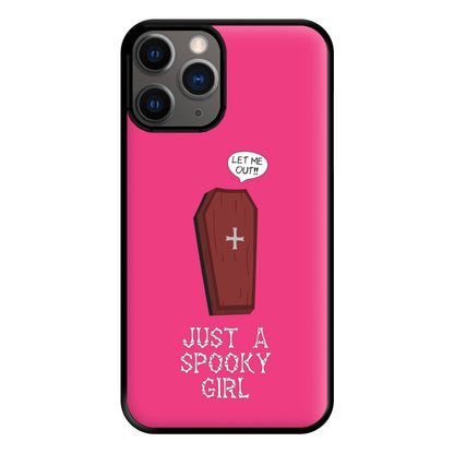 Just A Spooky Girl Phone Case for iPhone 12 Pro Max