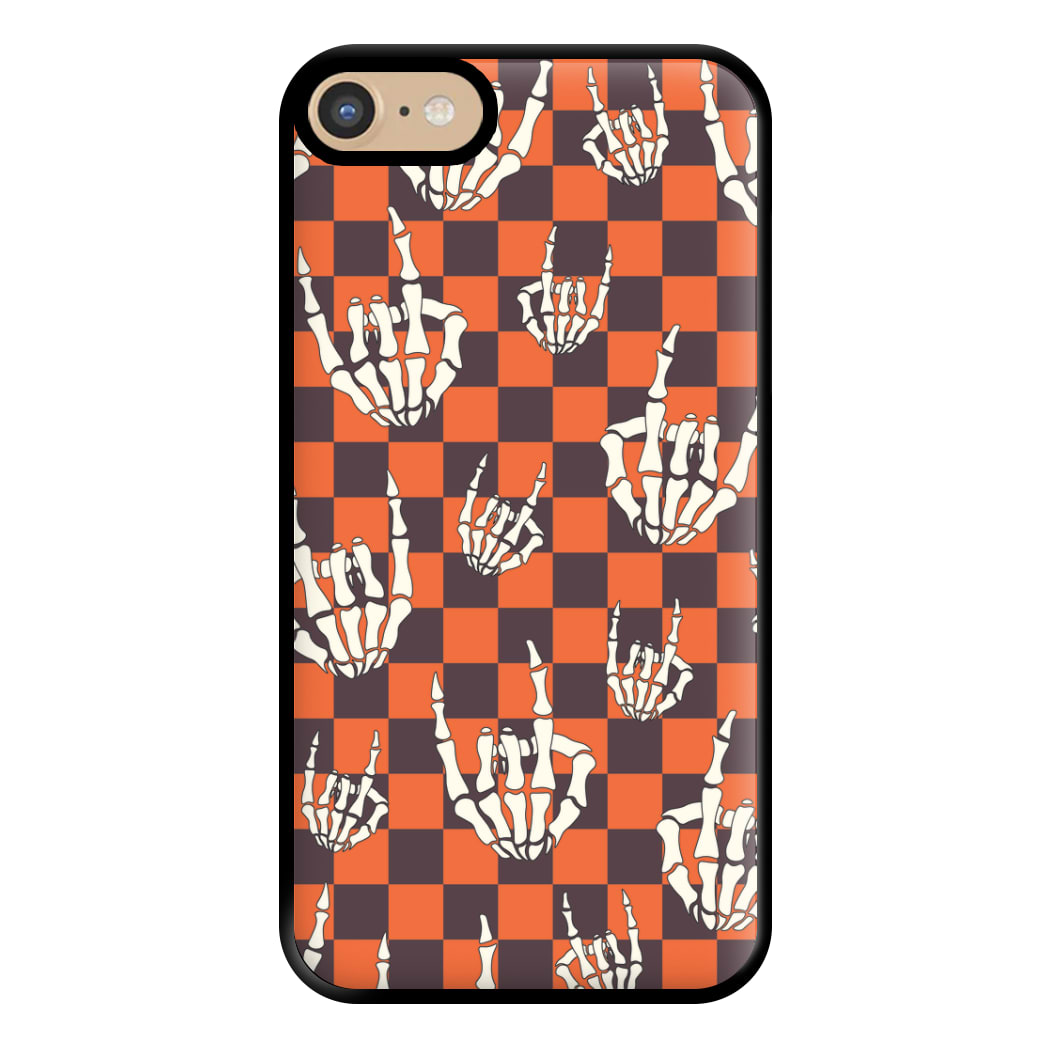 Rock On Skeleton Orange Phone Case for iPhone 6 / 7 / 8 / SE