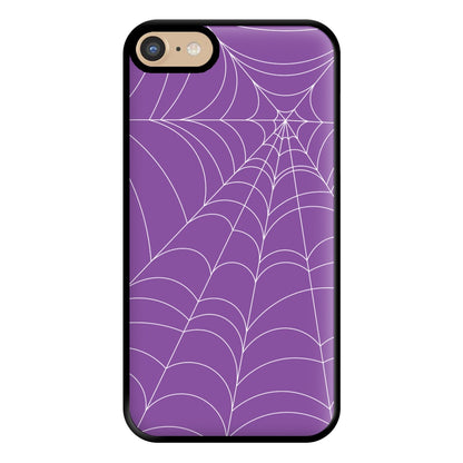 Purple Cobweb Pattern Phone Case for iPhone 6 / 7 / 8 / SE