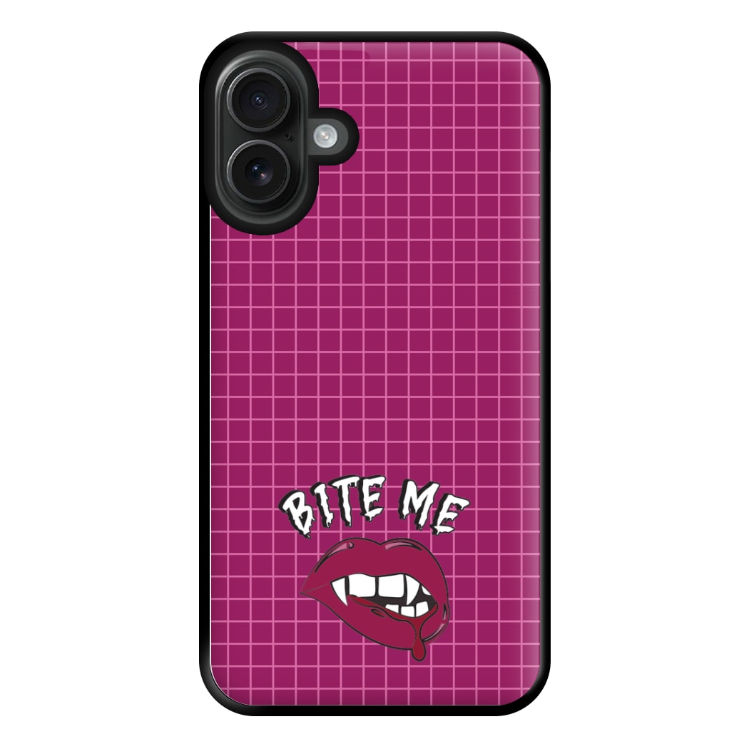 Bite Me Phone Case for iPhone 16 Plus