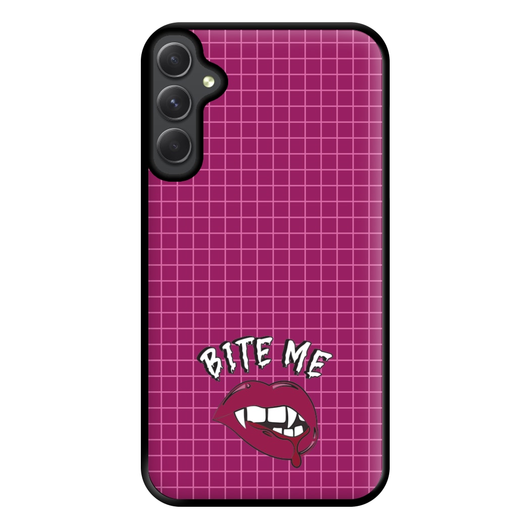 Bite Me Phone Case for Galaxy A54