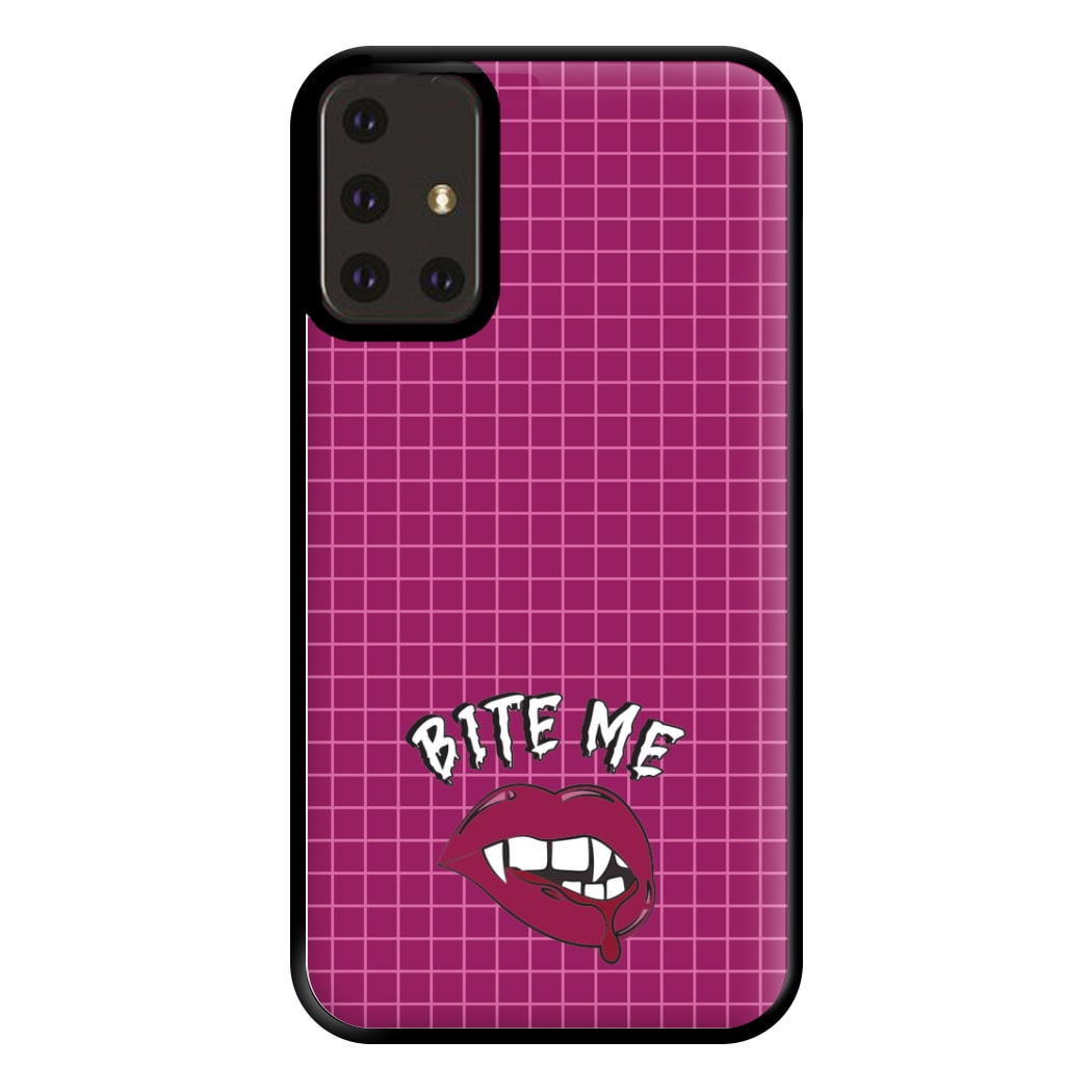 Bite Me Phone Case for Galaxy A71