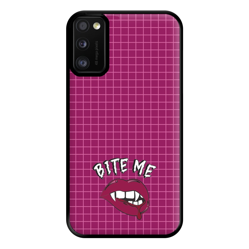 Bite Me Phone Case for Galaxy A41