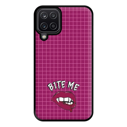 Bite Me Phone Case for Galaxy A12