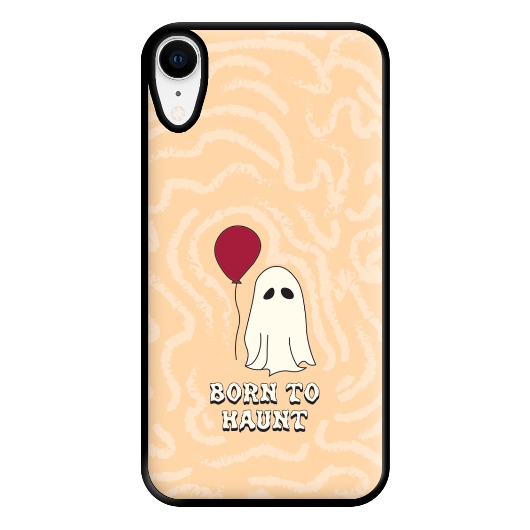 Born To Haunt  Phone Case for iPhone XR